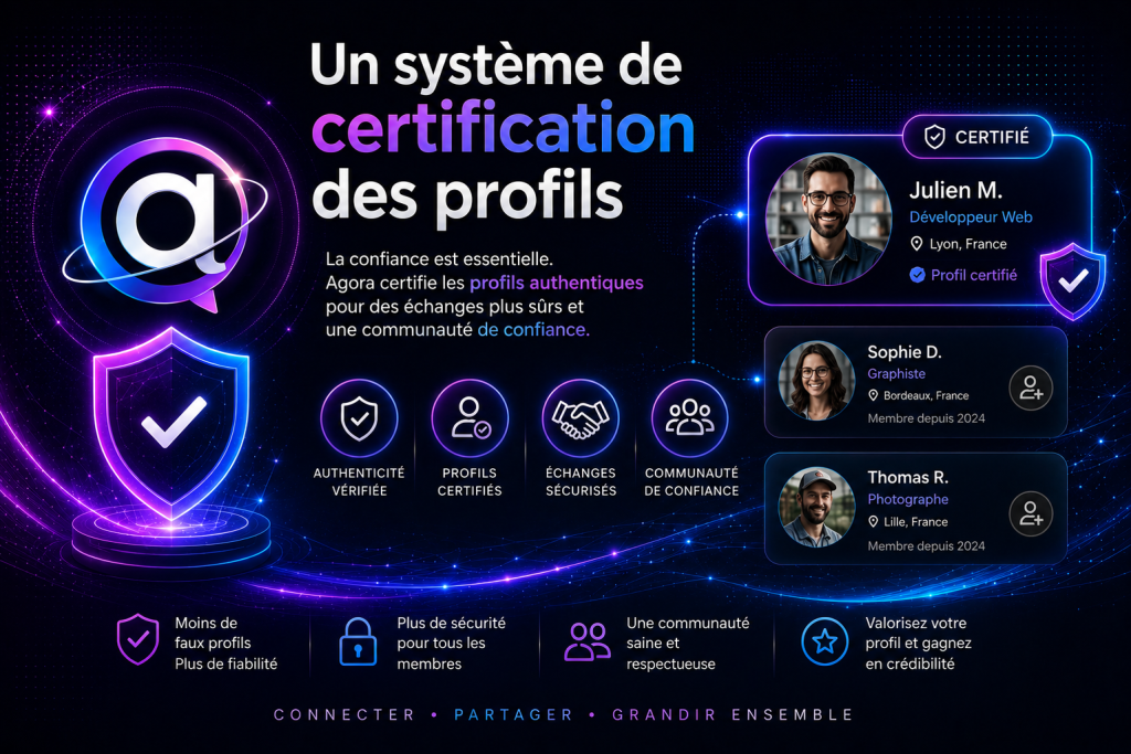 Agora , votre nouveau réseau social gratuit en France.
