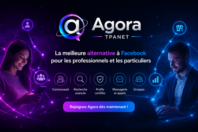 Agora : la meilleure alternative à Facebook pour les professionnels et les particuliers