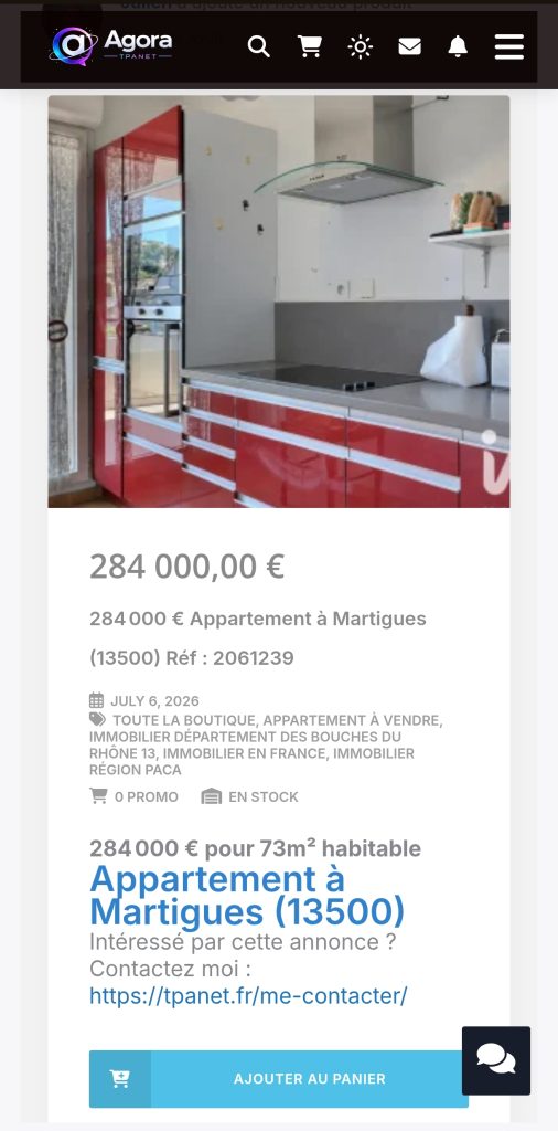 IAD immobilier est sur Agora