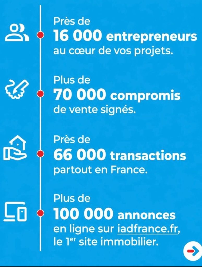 IAD immobilier est sur Agora