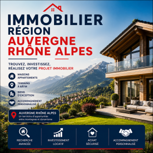 Immobilier région Auvergne Rhône Alpes