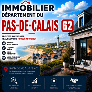 Immobilier du département du Pas-de-Calais 62