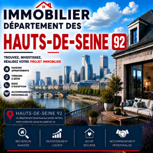 Immobilier du département des Hauts-de-Seine 92