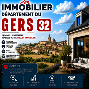 Immobilier du département du Gers 32