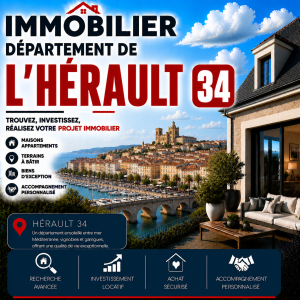 Immobilier du département de l'Hérault 34