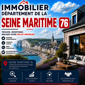 Immobilier du département de la Seine Maritime 76