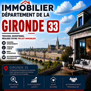 Immobilier du département de la Gironde 33