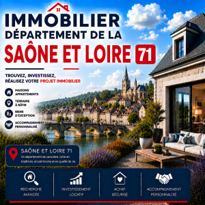 Immobilier du département de la Saône et Loire 71