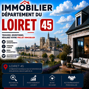 Immobilier du département du Loiret 45