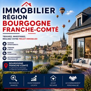 Immobilier région Bourgogne Franche-Comté