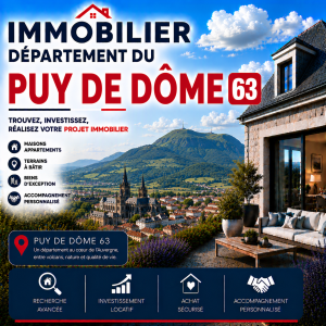 Immobilier du département du Puy de Dôme 63