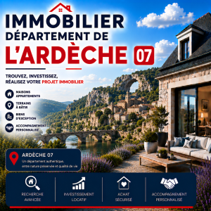 Immobilier du département de l'Ardèche 07
