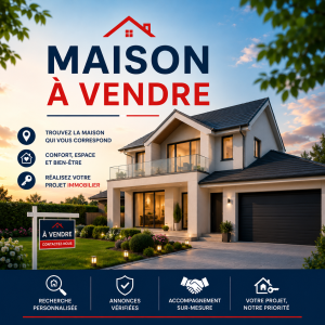Maison à vendre