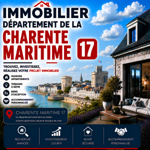 Immobilier du département de la Charente Maritime 17